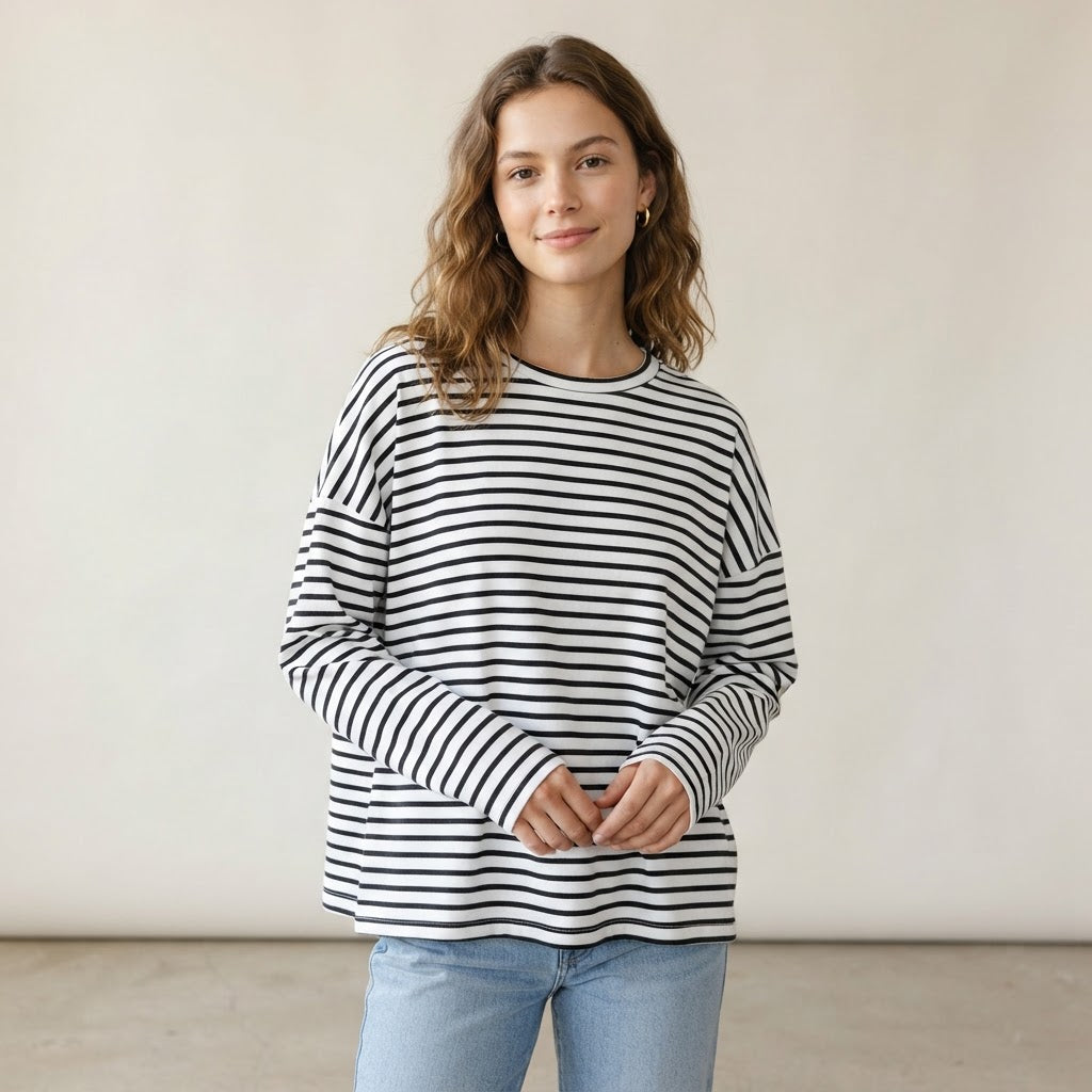 Streifen-Longsleeve