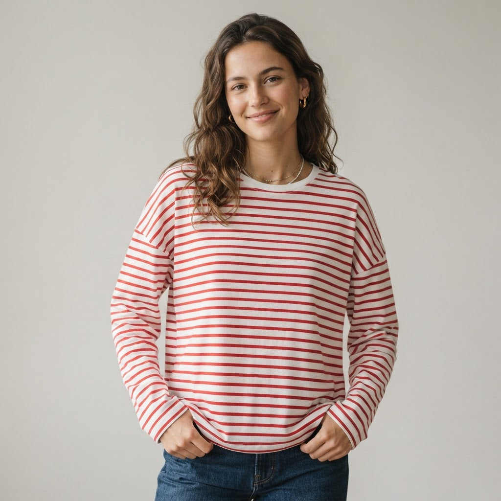 Streifen-Longsleeve