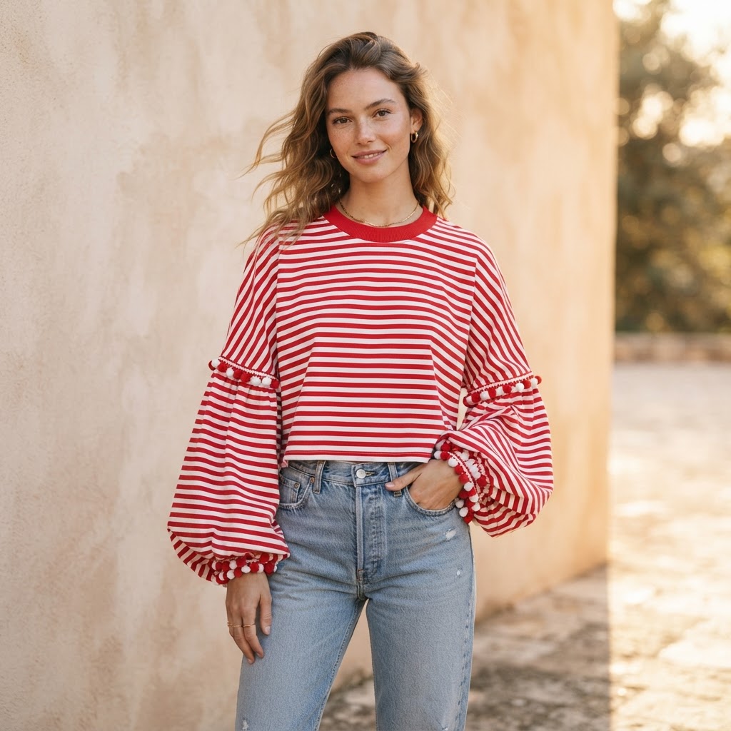 Streifen-Longsleeve